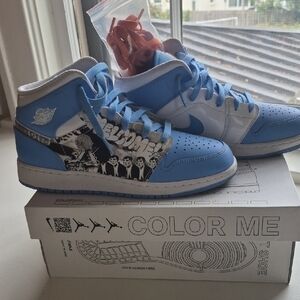 Jordan 1 Mid Sneaker School Game Winner, size 6.5Y